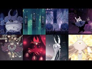 Hollow Knight All Bosses (Hitless)