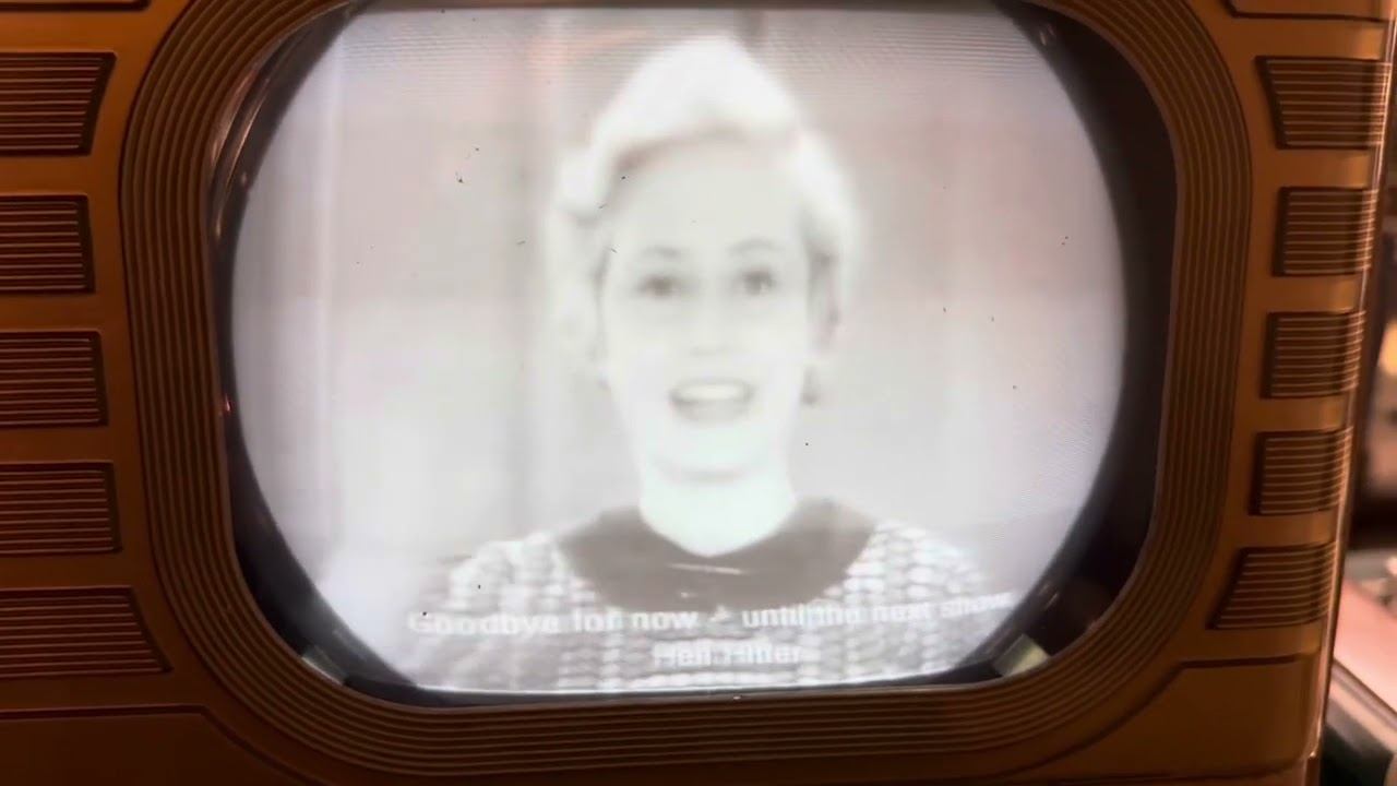 1930s German 441-line TV broadcast - historical simulation of Telefunken E1 - what Germans saw on T смотреть онлайн