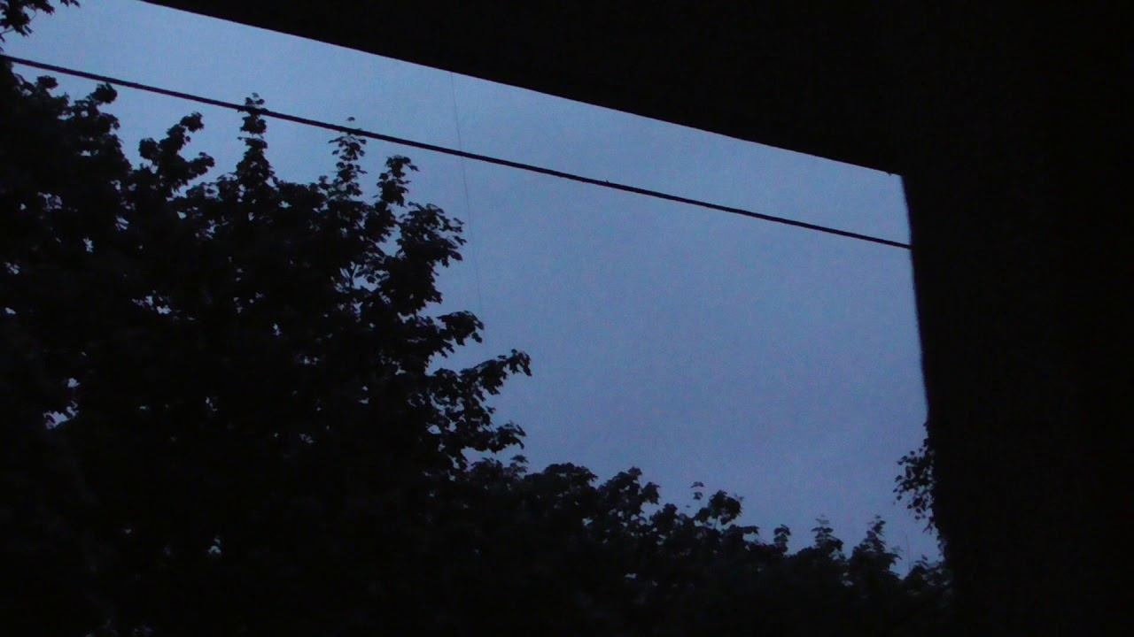 С 20 на 21 июня 2020 ГРОЗА НОЧЬЮ.