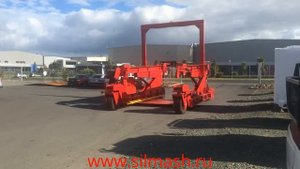 мобильный опрокидыватель контейнеров