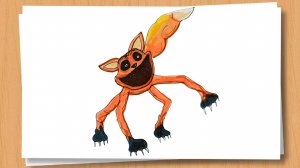 Как нарисовать Улыбающегося зверя ЛИСА / Drawing Monsters Frowing Critters