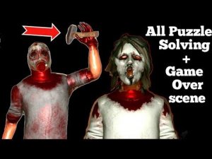 Grandpa Horror Mask Granny Neighbor - All Puzzle + Game over scene | Granny New Chapter