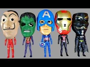 AVENGERS TOYS/Action Figures/Unboxing/Cheap Price/Ironman,Hulk,Thor, Spiderman/Toys.