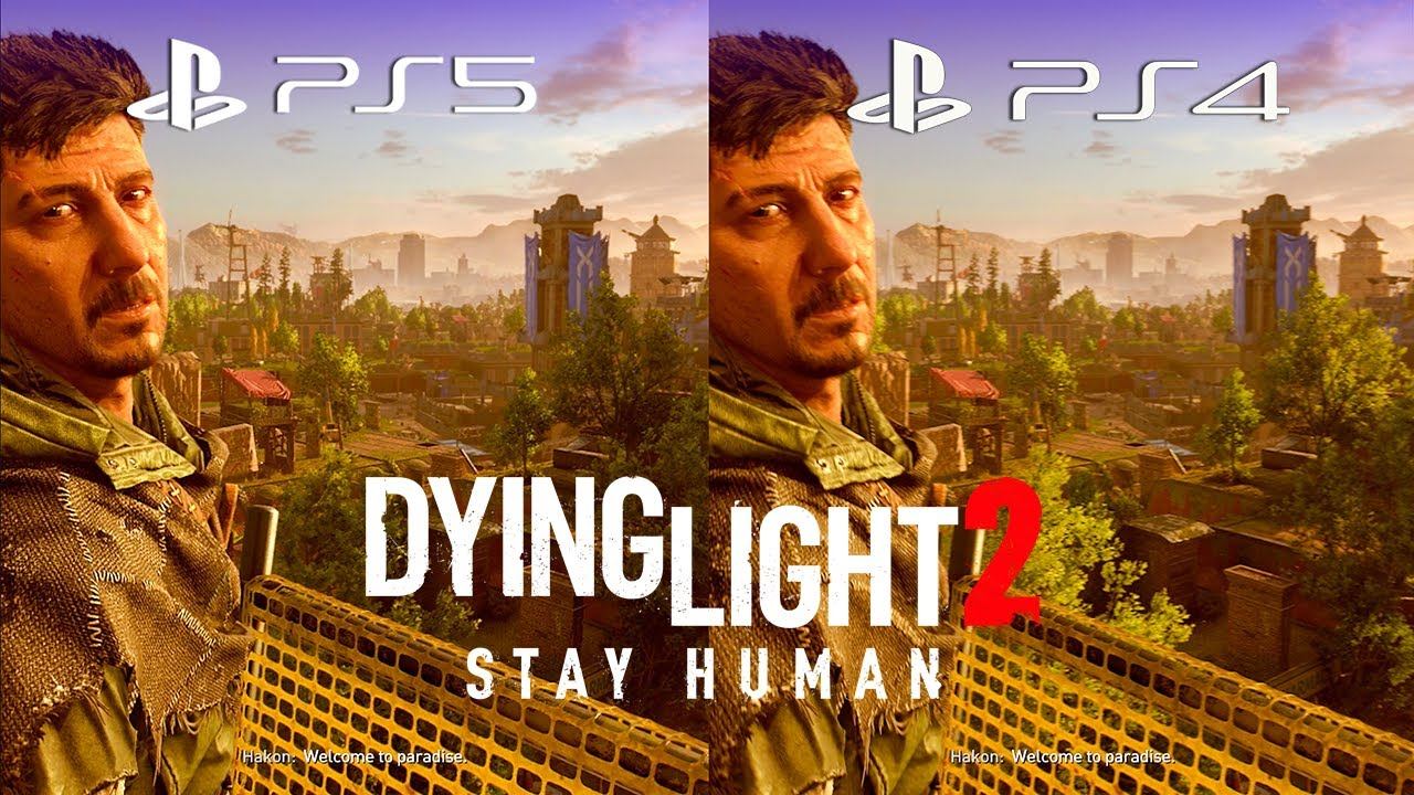 Dying Light 2 Stay Human | PS4 vs PS5 Graphics Comparison | Side-By-Side смотреть онлайн