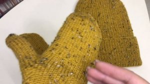 Варежки с анатомическим пальцем