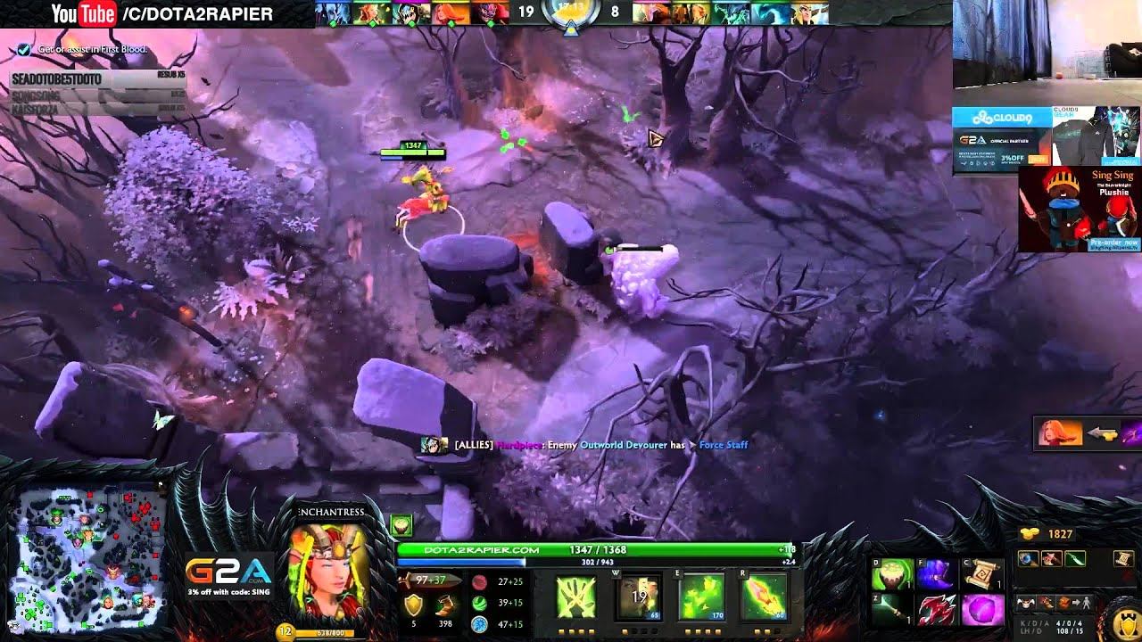 SingSing Dota 2 - Goes Around Goes Around Goes Around смотреть онлайн