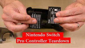 Nintendo Switch Pro Controller Teardown