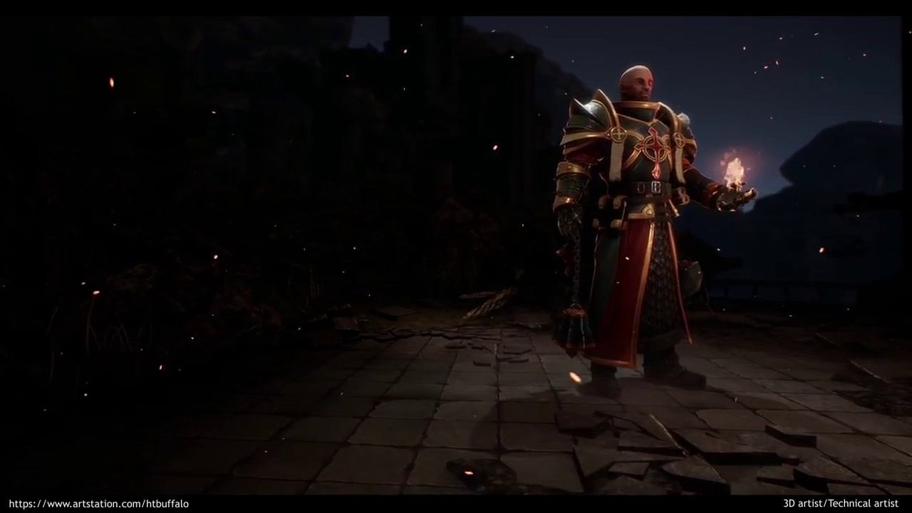 WarPriest Stylized PBR смотреть онлайн