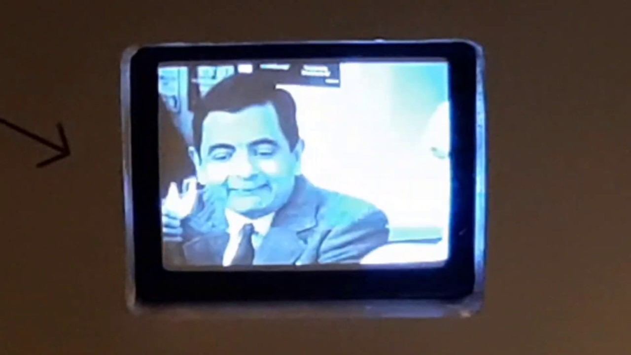 Mini-TV Made From a Camera Viewfinder CRT смотреть онлайн