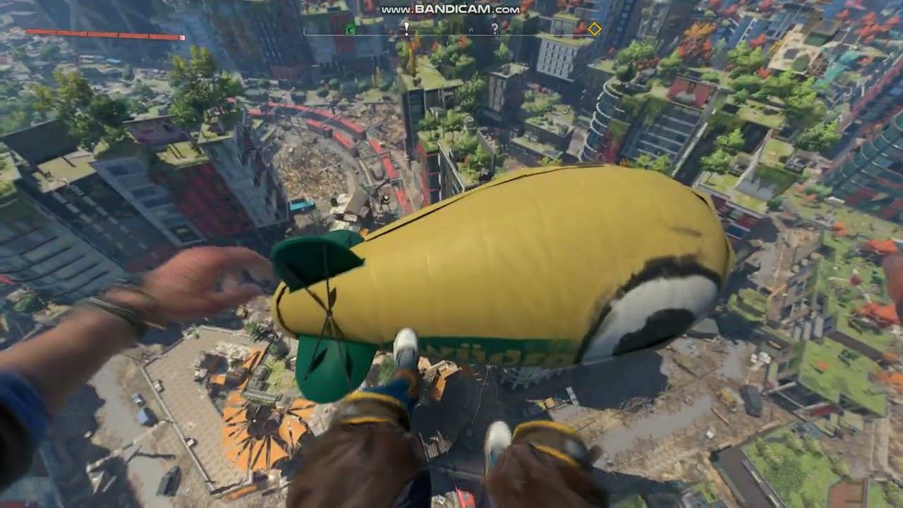 Flying With Paraglider And A Little Bit Of Parkour In DL2 смотреть онлайн