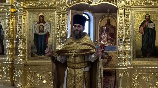 Собор Аланских святых. Проповедь 24.11.24 смотреть онлайн