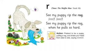 Jolly Phonic song ' r ' sound