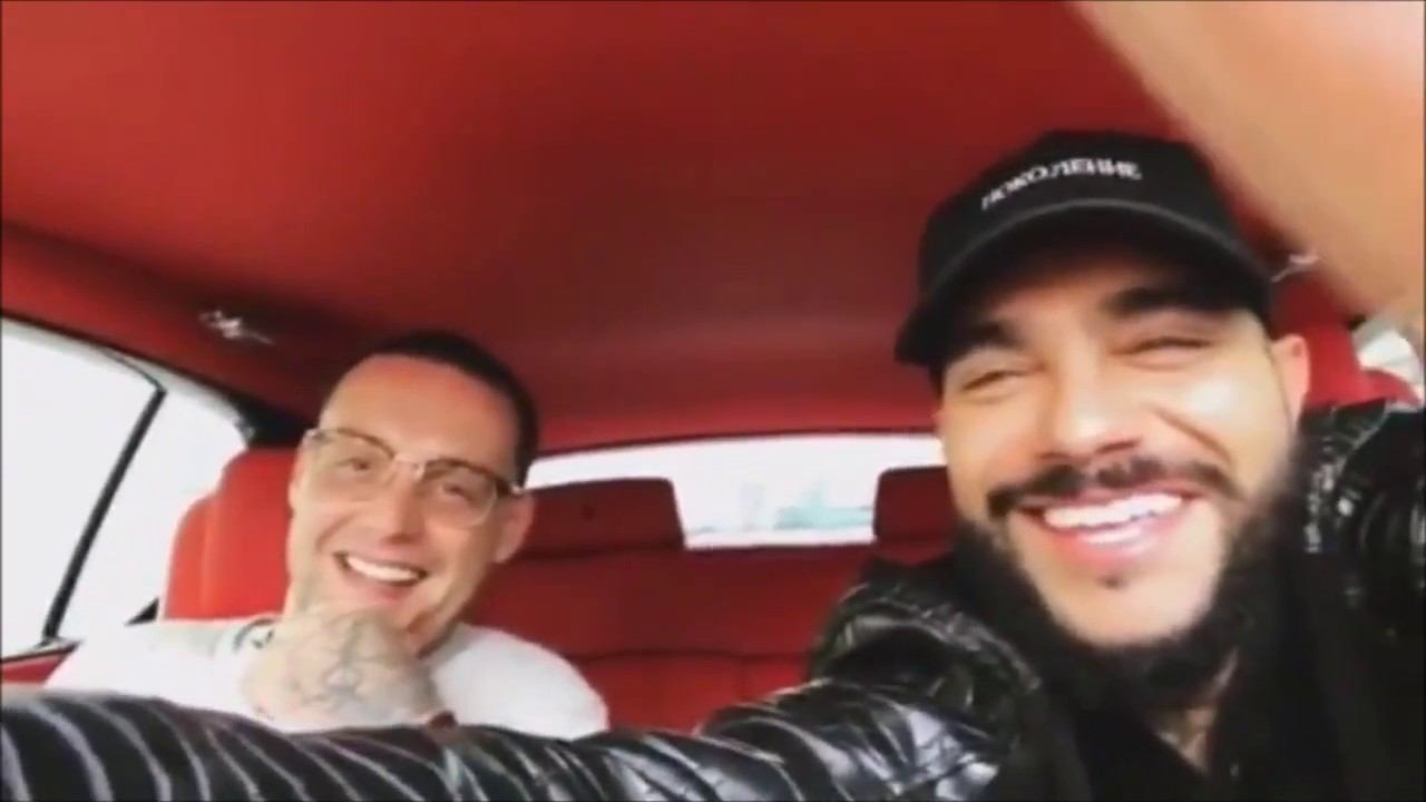 Гуф обкуренный едет с Тимати по Москве смотреть онлайн