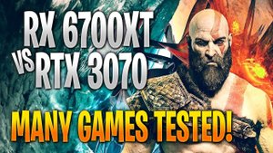 AMD RX 6700 XT vs Nvidia RTX 3070 | Game Benchmark Tests and Gameplay