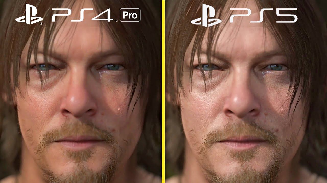 Death Stranding Director’s Cut PS5 vs PS4 PRO Graphics Comparison (4k 60FPS)