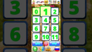 Учим цифры от 1 до 100  #цифры#учим#счет#длядетей#digitsinRussian