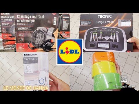 LIDL ARRIVAGE 15-10 NOUVEAUTÉS