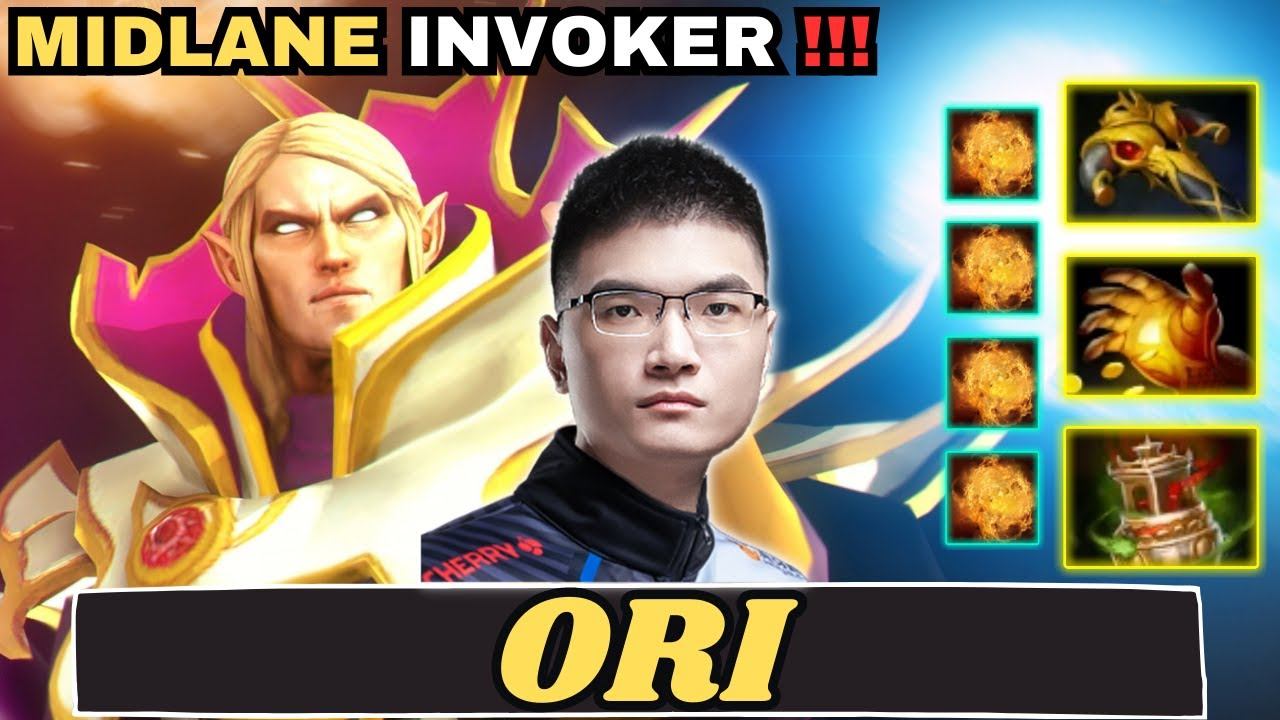 🔥 Ori INVOKER Midlane Gameplay 7.34 🔥 ORI Perspective - Full Match Dota 2 смотреть онлайн