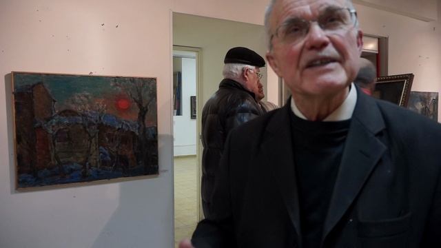 Репортаж с выставки. Художник Алексей Лазыкин смотреть онлайн