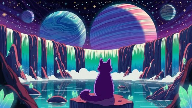 Purrple Cat - Distant Worlds 4