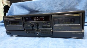 №024-Кассетная дека Technics RS-TR474M2 Mark2 обзор работы