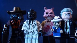 Custom Lego Batman Villain Minifigures Part 3 (Black Mask, Scarface, Professor Pyg, and Scarecrow)