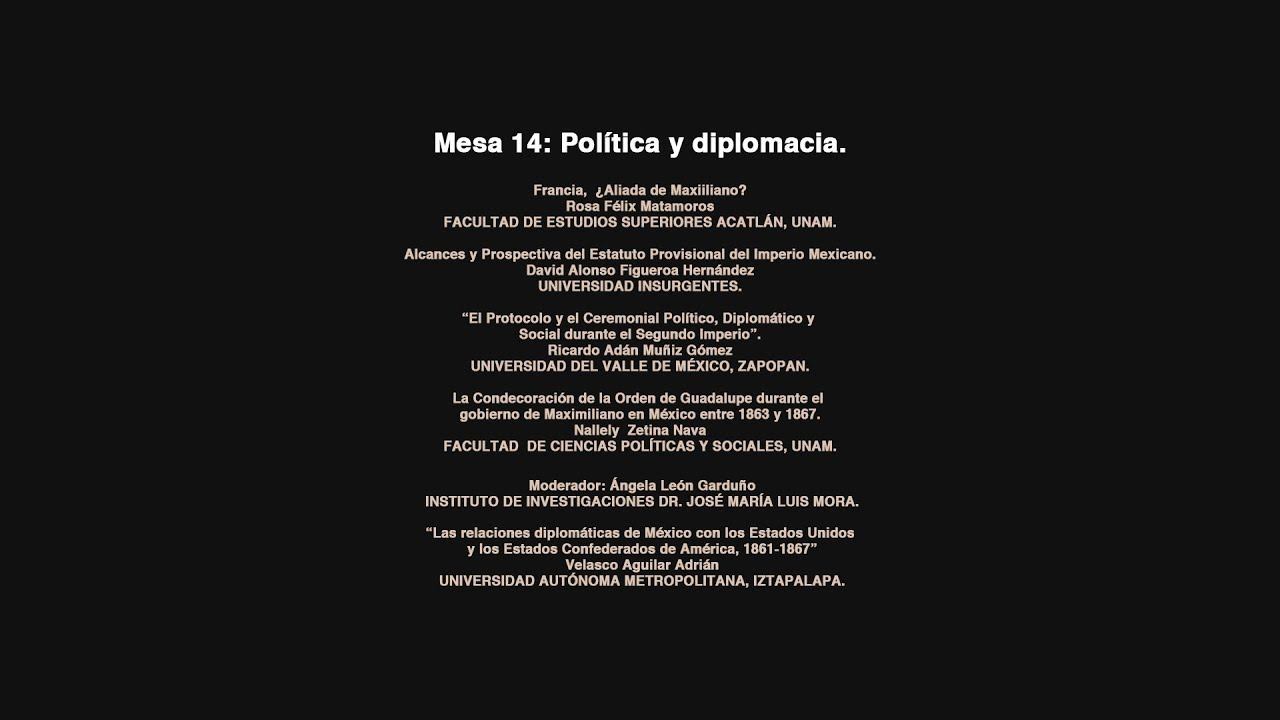 V Jornada de estudios sobre Guerra de Reforma, Intervención Francesa y Segundo Imperio M14 смотреть онлайн