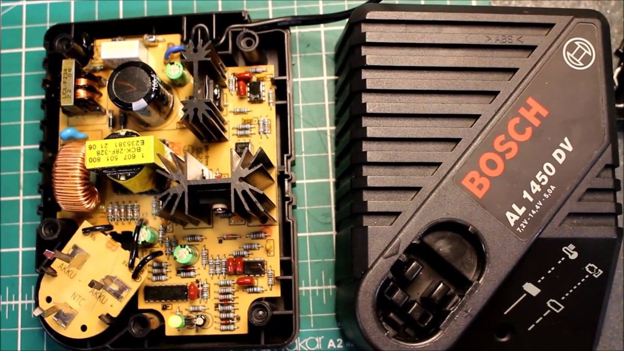 Bosch Drill Battery Charger AL1450 DV Repaired at the FixItWorkshop смотреть онлайн