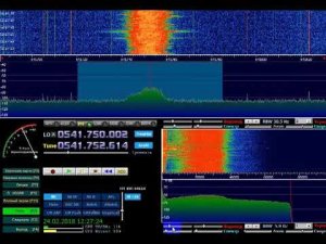 SDR Приемник RTL2832U + R820T Тест 7Мгц+ ТВ