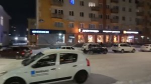 Воркута. 16.11.24. Вечерняя прогулка по центру.