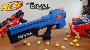 Бластер Нерф Nerf Rival Charger MXX 1200 Автоматический на батарейках Стреляет шариками