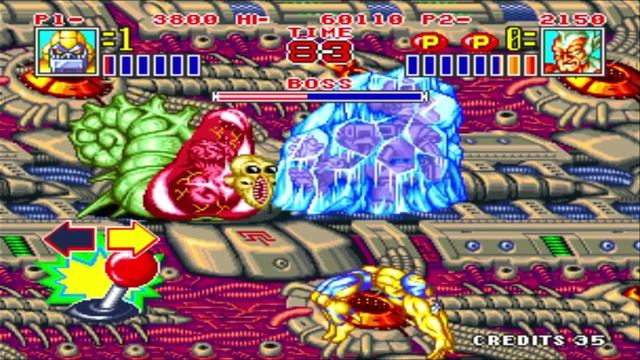 Аркадные автоматы - King of the monsters часть 1 и 2 - Beat,em up