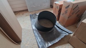 Из чего состоит стандартный комплект дымохода для прохода через крышу.