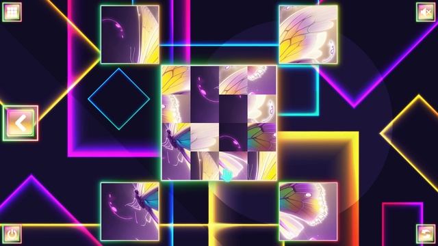 Neon Fantasy Butterflies (10 минут Gameplay)