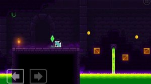 Geometry dash_собираем все 3 монеты в первом уровне