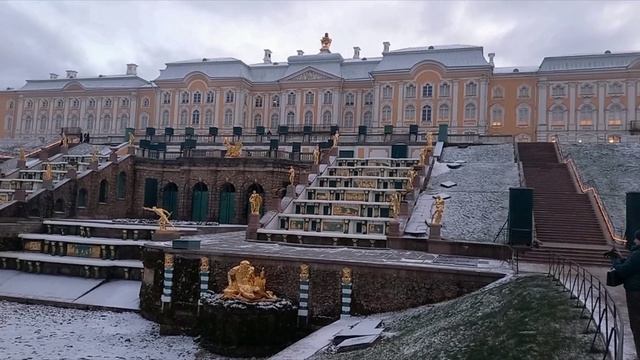 Питер Петергоф Зимний
