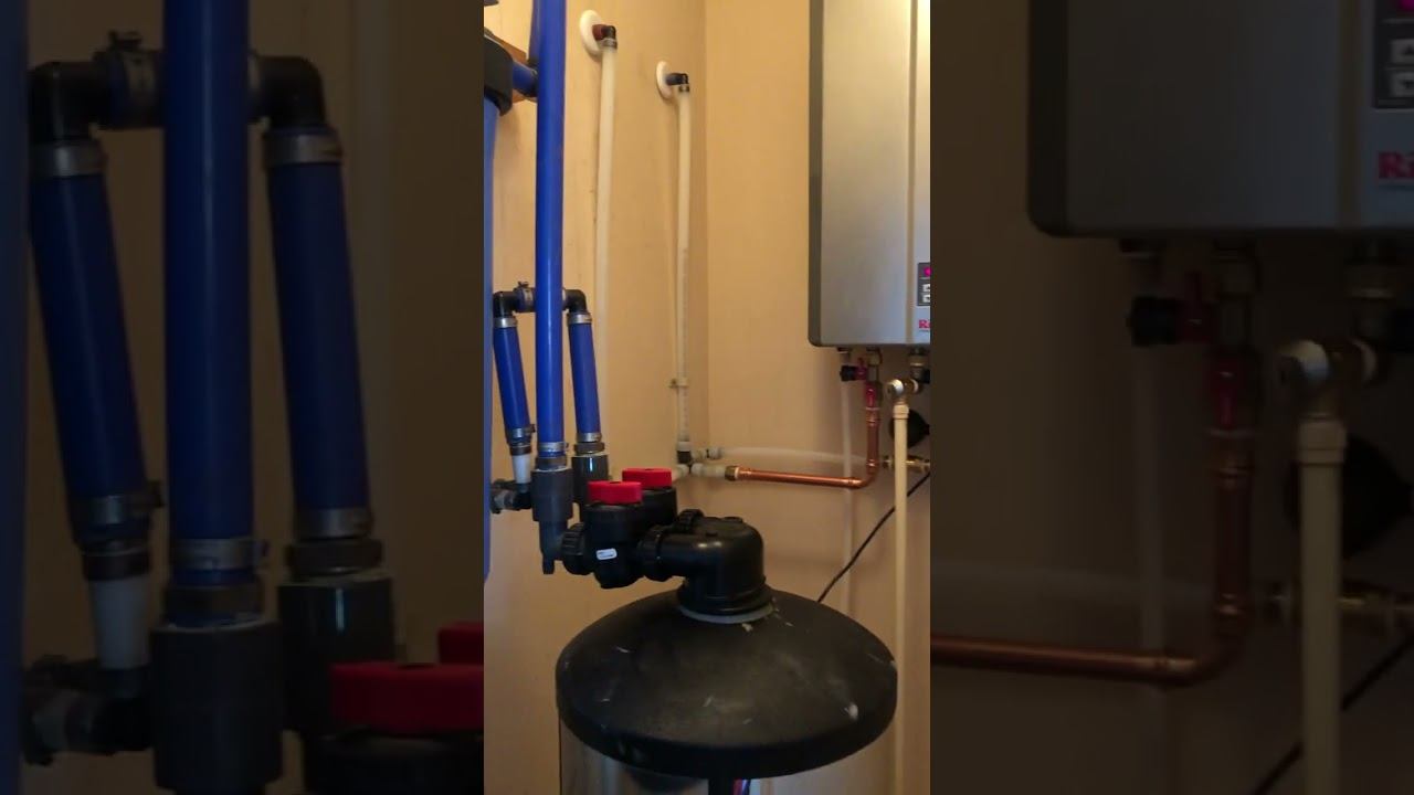 Tankless Water Heater Set Up for Endless Hot Water