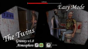 The Twins PC in Granny v1.8 Atmosphere (PC Port Version) On Easy Mode - Not Win