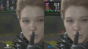 SteamOS vs Windows 11 - Death Stranding - Steam Deck