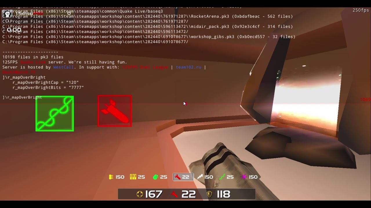 самое ДНО QUAKE. ONLY LG GAME STYLE В QUAKE LIVE на 5 минуток перед сном пострелять по ботам. Shoo смотреть онлайн