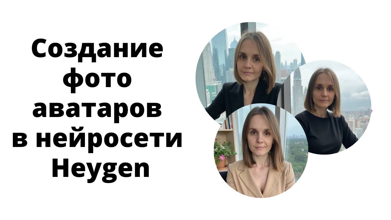 Цифровые аватары на основе ваших фото в Heygen смотреть онлайн