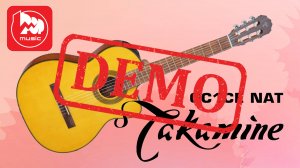 Электроакустика TAKAMINE GC1CE NAT - демонстрация звучания