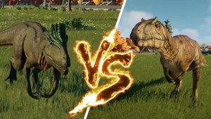 Криолофозавр против Метриакантозавра | Jurassic World Evolution 2
