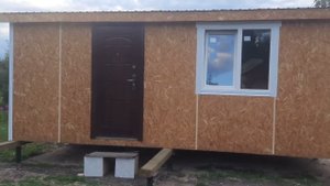 Модульный дом 4.6х6.0 все этапы установки