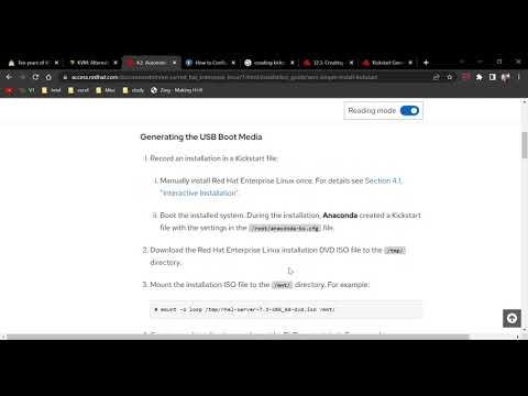 Red Hat Linux  How to create kickstart file #redhatlinux#linuxtutorial#linuxtutorial