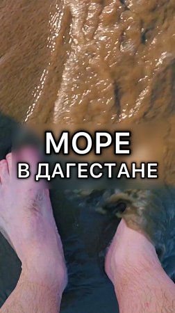 Как вам море в Дагестане?