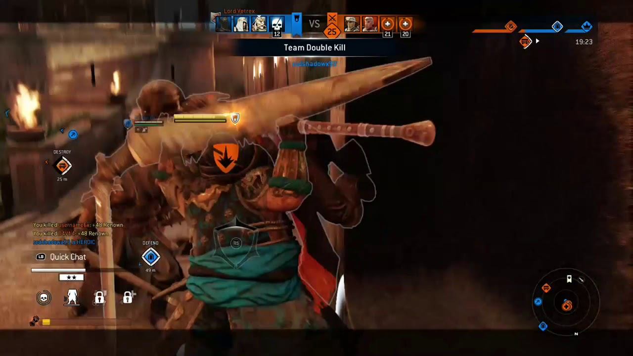 For Honor - Fat boi cracking open 4 cold ones