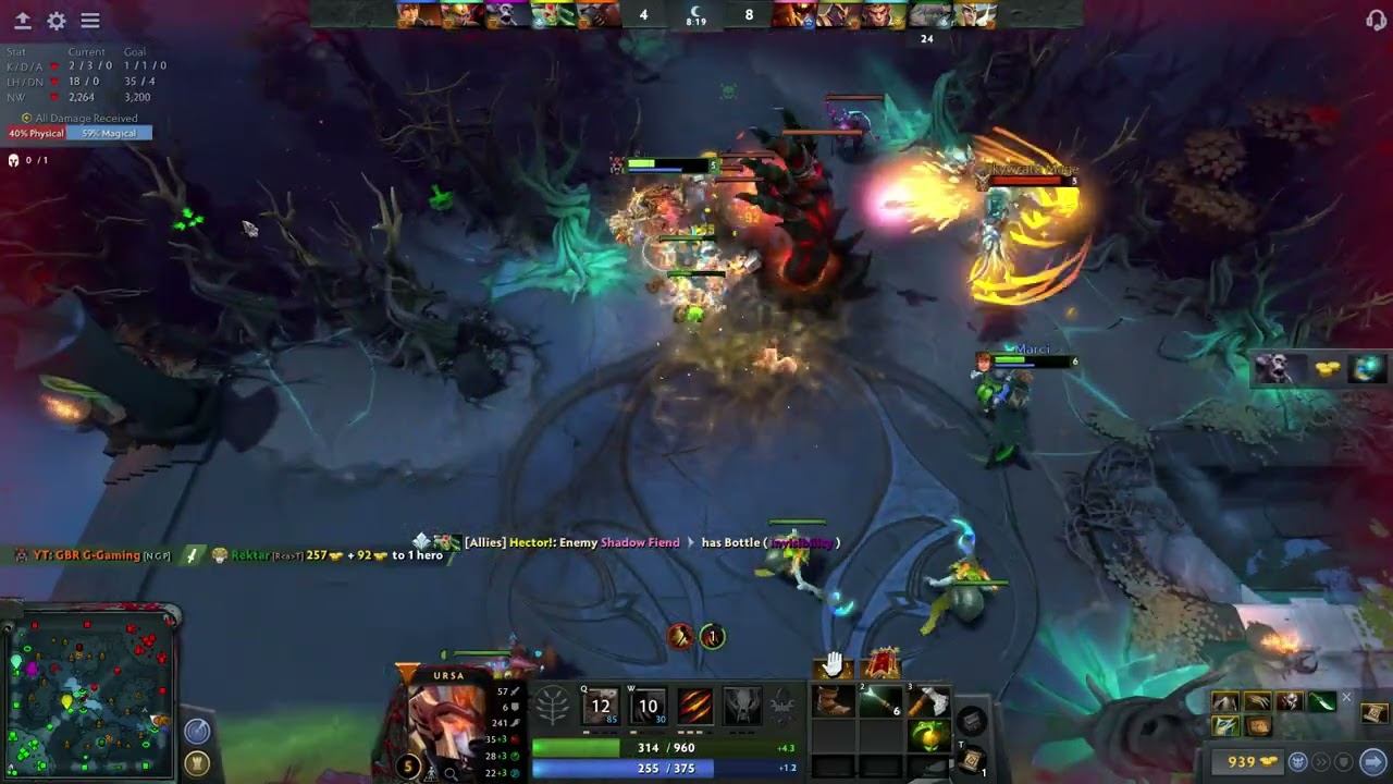 DOTA 2 - Ranked - Pos 1 Safelane - Archon 4 - Ursa 14/6/5 KDA - Honorable Metion - Win смотреть онлайн