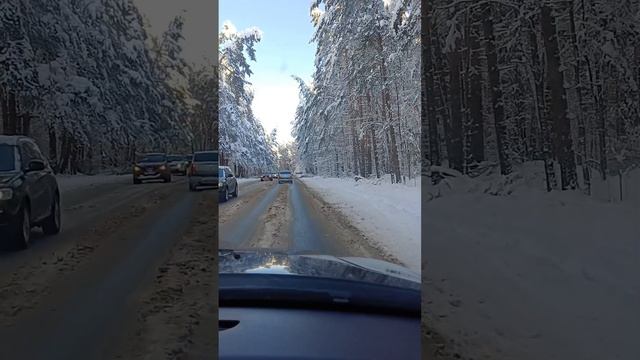 Последствия циклона в Центральной России ❄️🤔👀