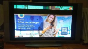 LG Plasma TV 42PX4RV-MC Marcas en pantalla